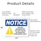 Signmission Equine Quarantine Do, 24 in W x Rectangle, Aluminum OS-2PACK-NS-A-1824-L-15638 - alternate 3
